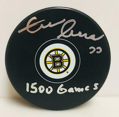 Zdeno Chara Boston Bruins Signed Autographed "1500 Games" Inscribed Puck