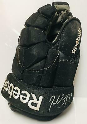 Patrice Bergeron Boston Bruins Signed Autographed Game Worn Hockey Glove L