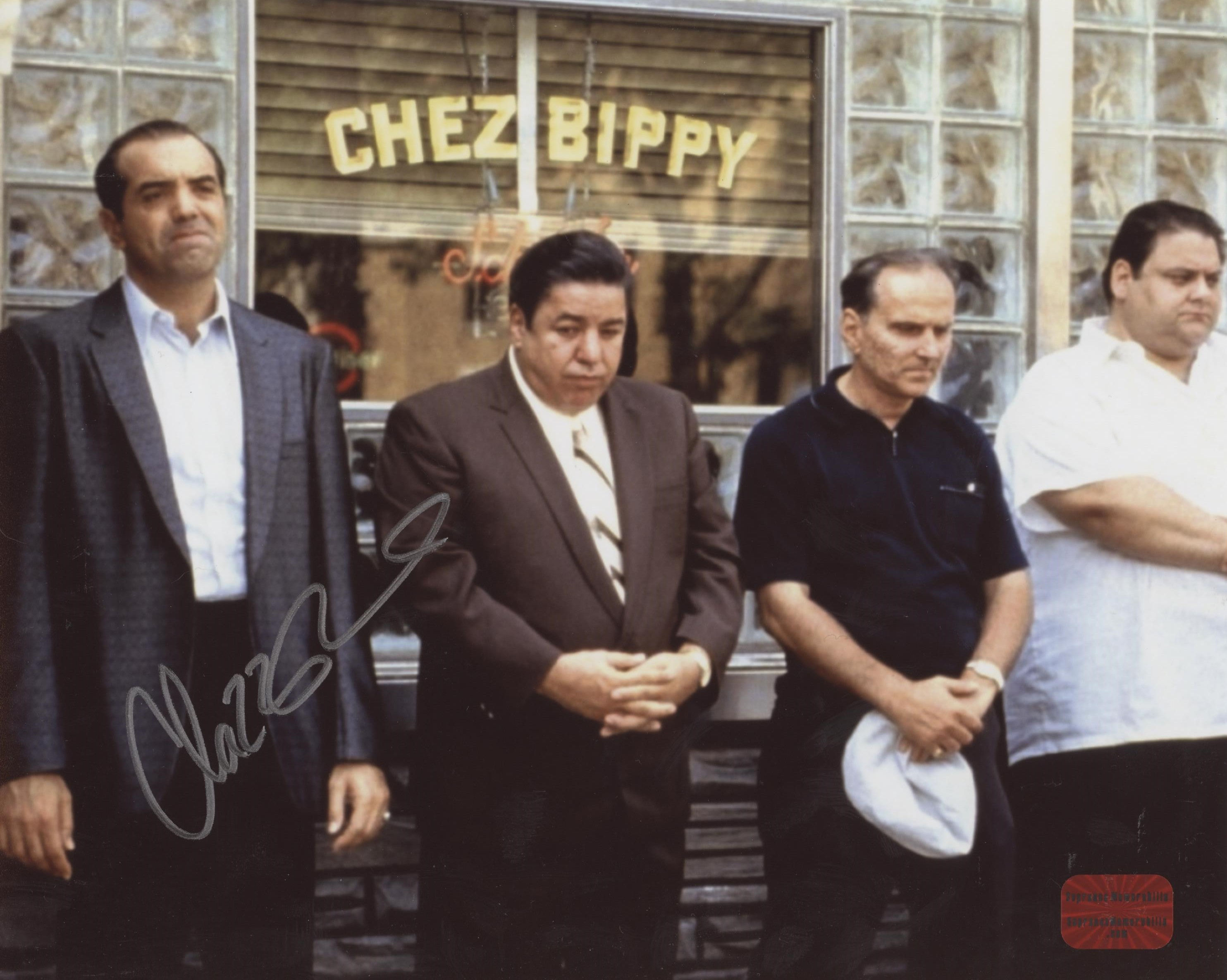 Chazz Palminteri A Bronx Tale signed 8x10 Chez Bippy