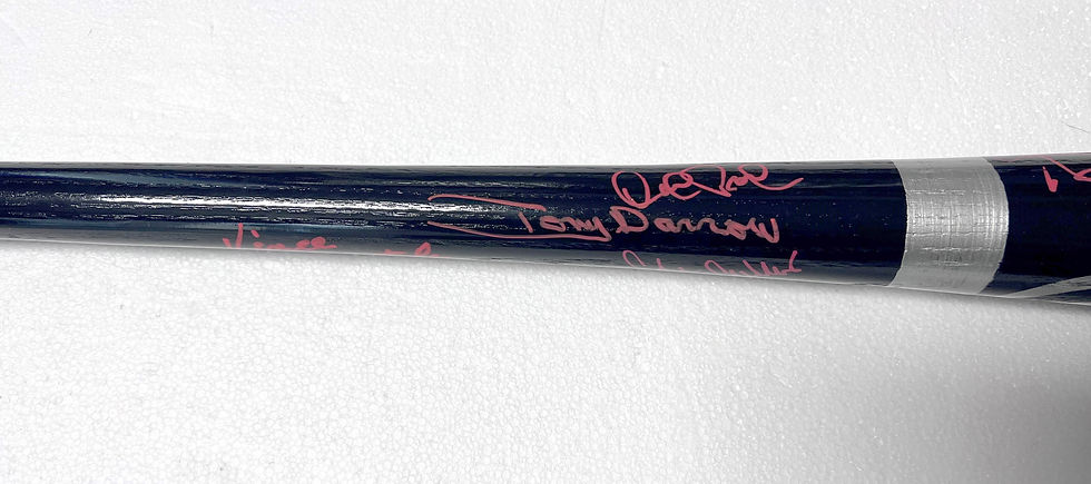 Thumbnail: The Sopranos Signed Engraved Rawlings Baseball Bat Multi Signed 27 Cast Chianese