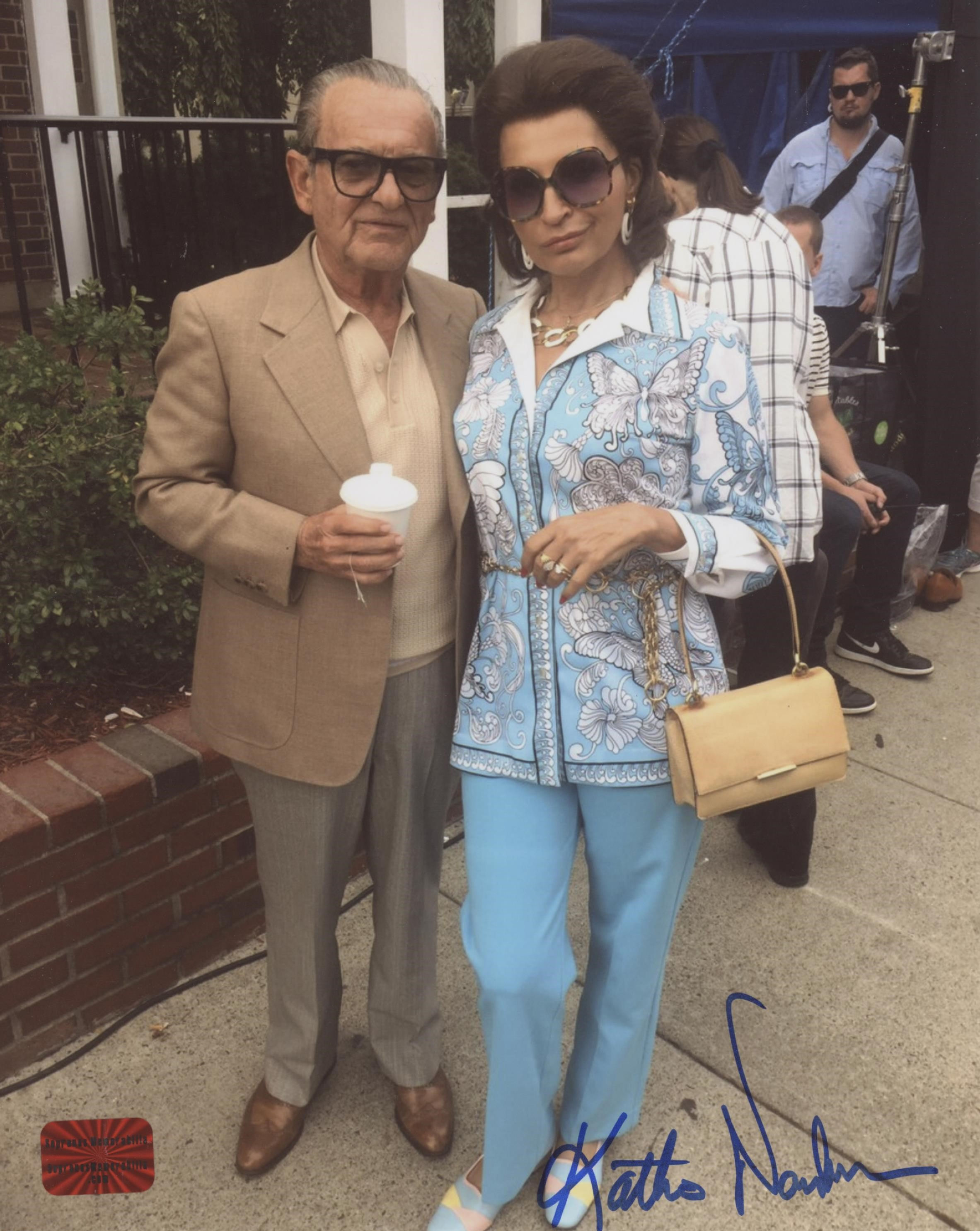 Kathrine Narducci The Sopranos signed 8x10 Irishman