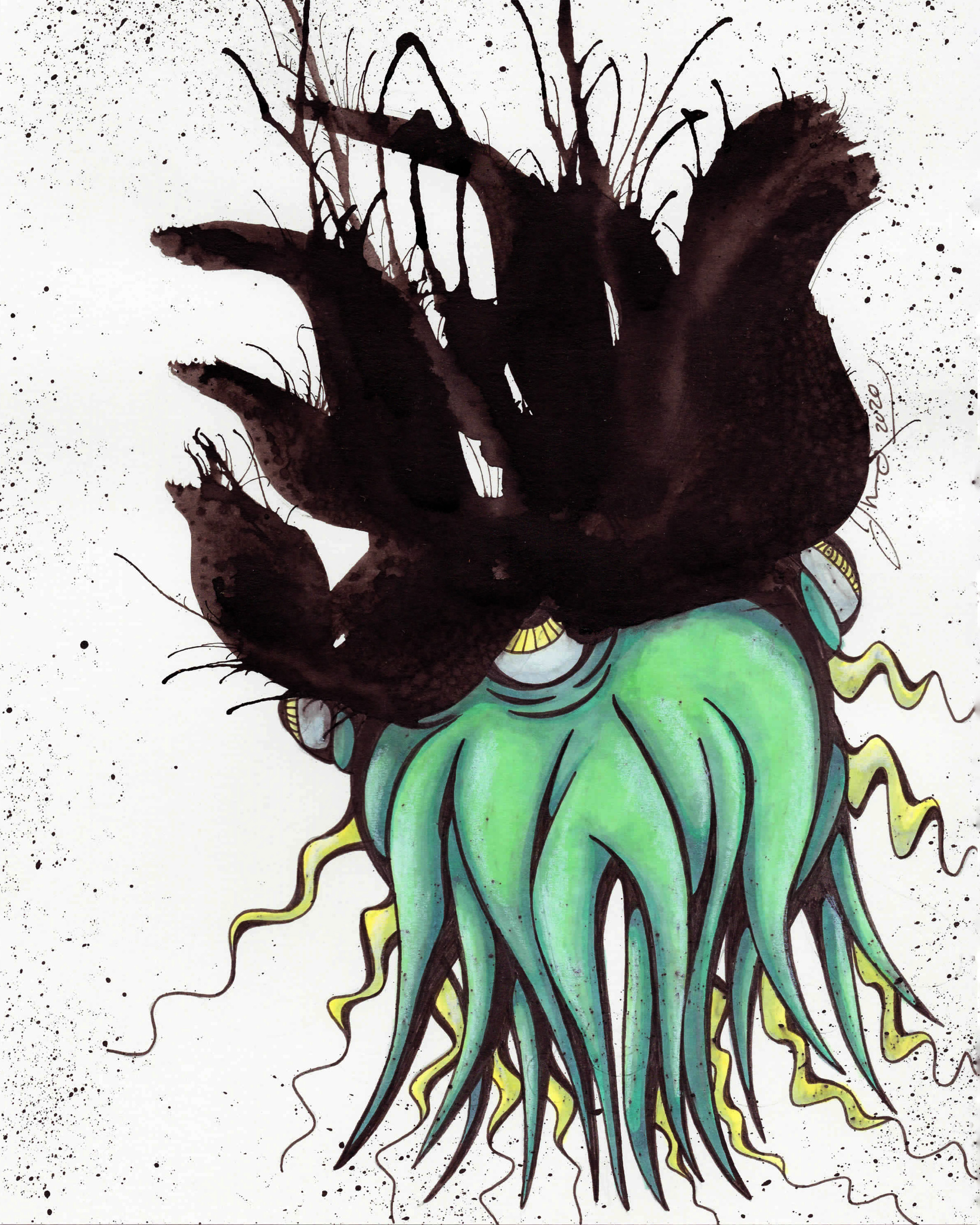 Inkblot Monster (The Larges) #12