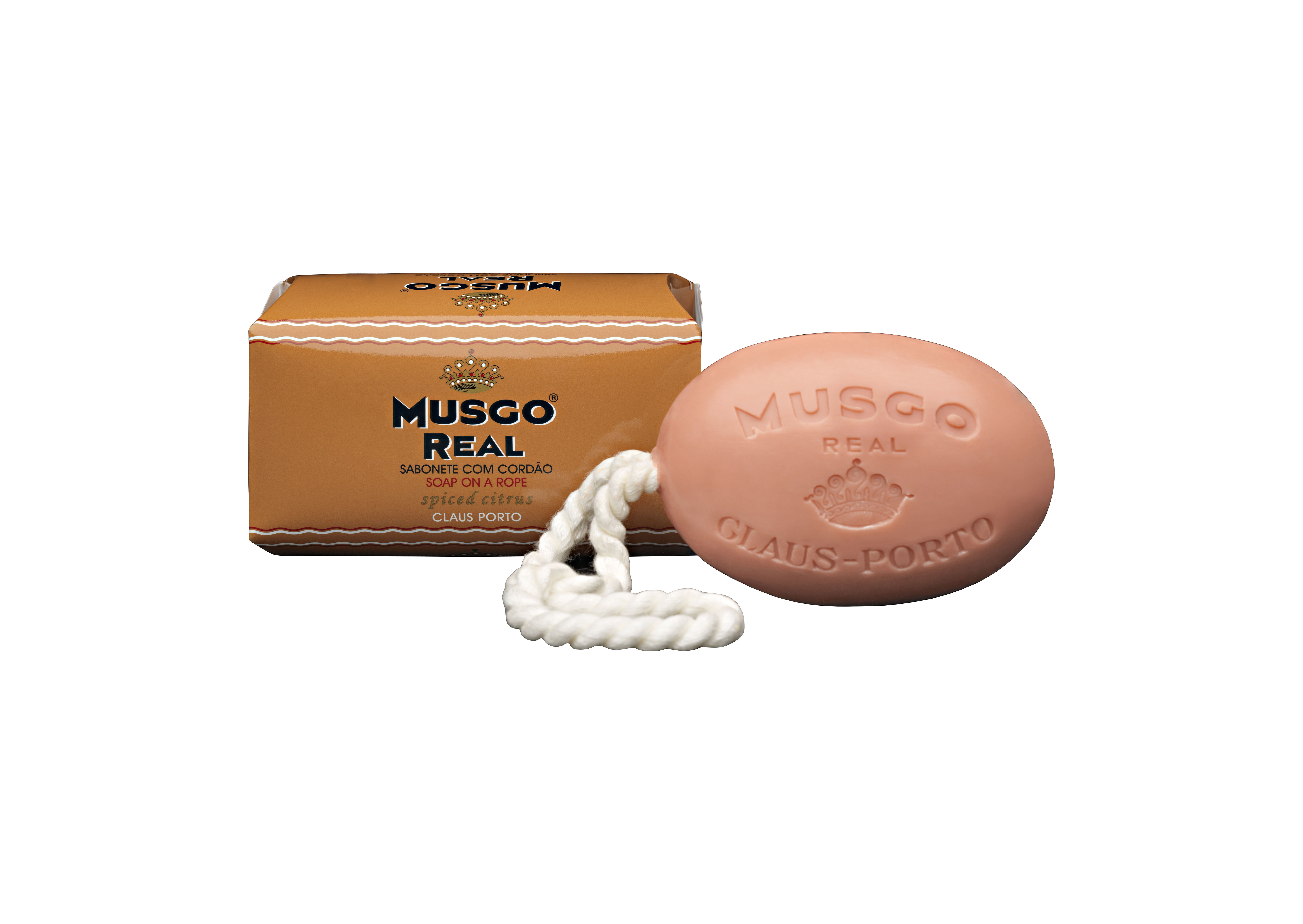 MUSGO REAL Soap on a Rope-Spiced Citrus