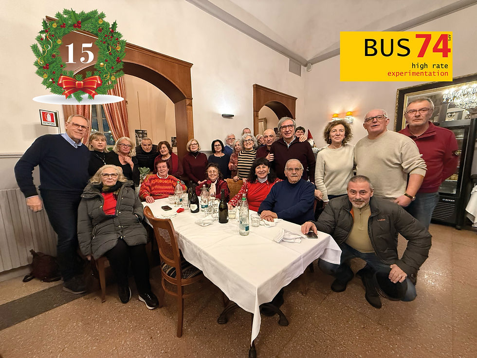 2025 Cena di Natale e 15 anni foto di gruppo