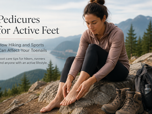 Pedicures for Active Feet: How Hiking and Sports Can Affect Your Toenails