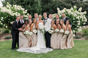 The wedding party.