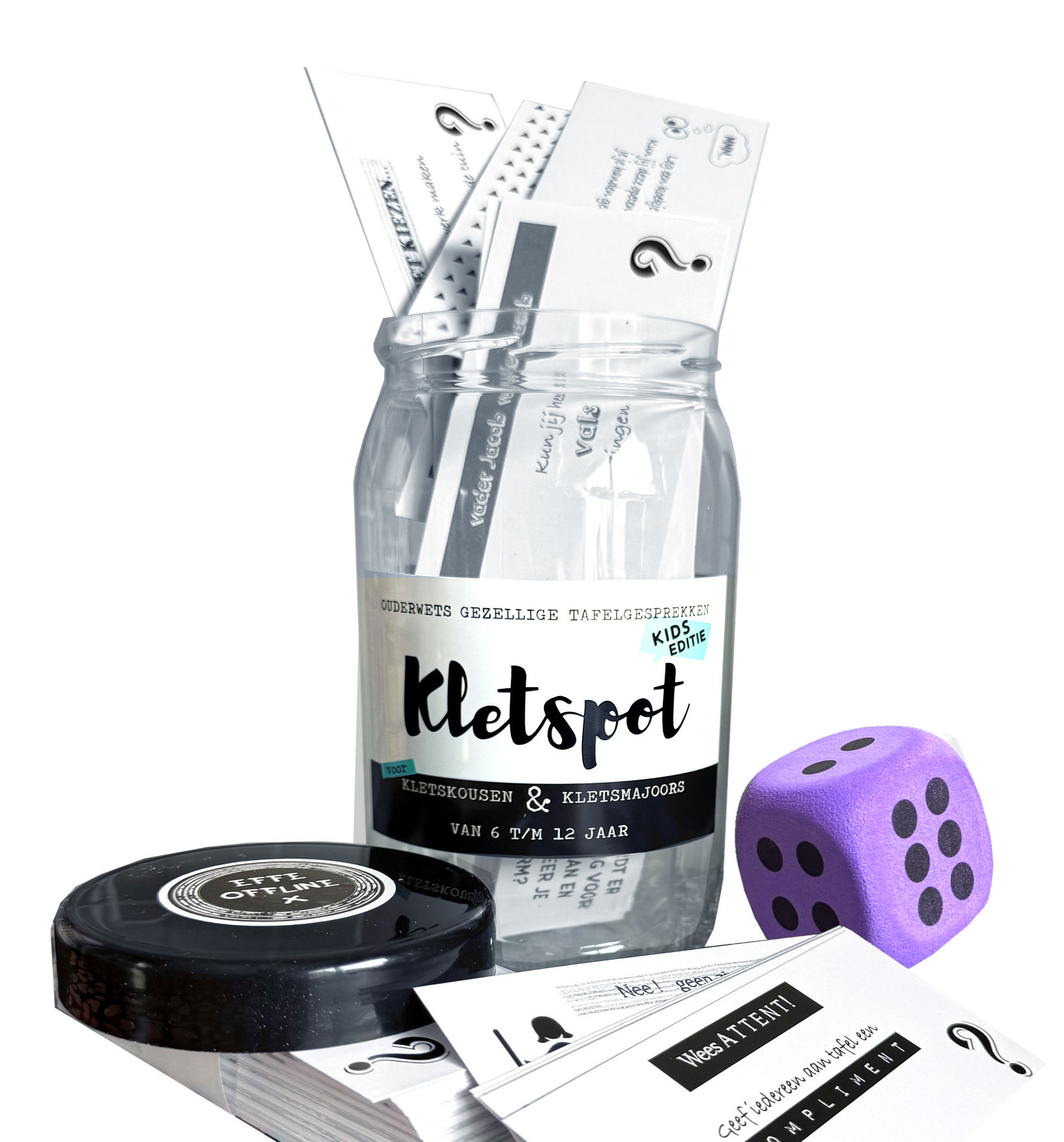 Kletspot Kinder editie 12 st.