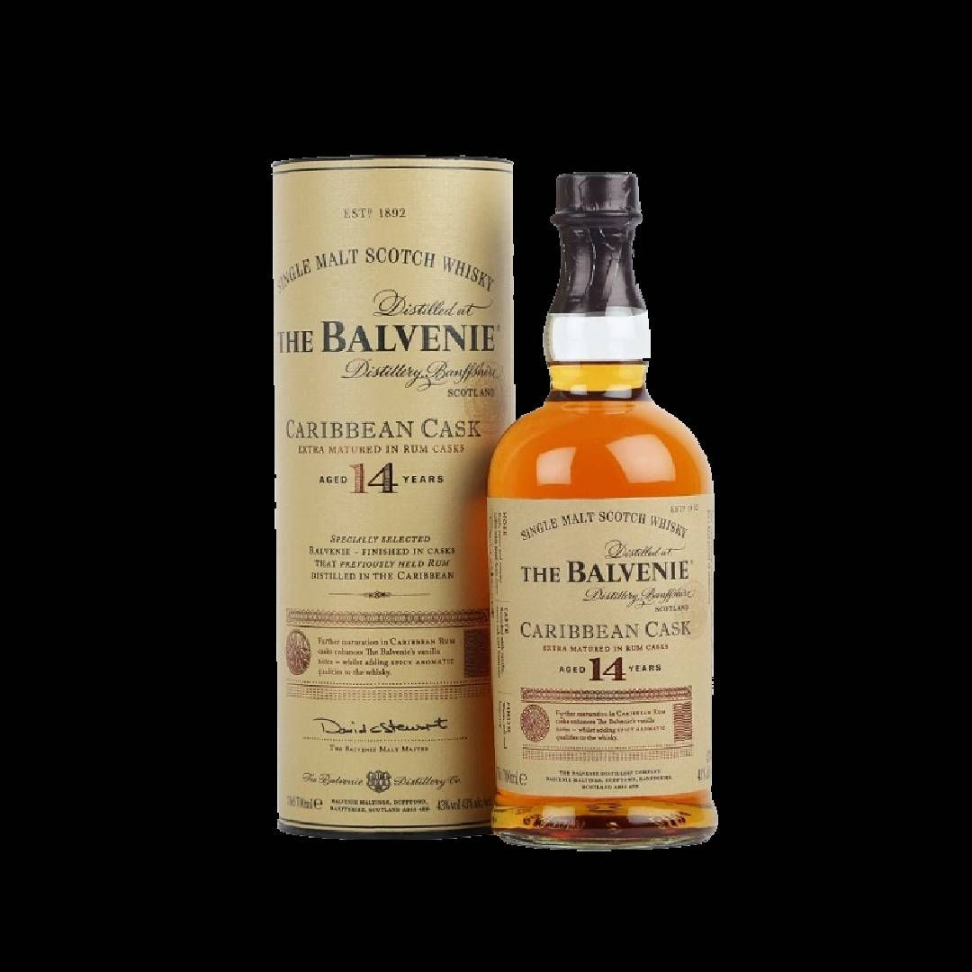 The Balvenie Caribbean Cask 14yrs 43%