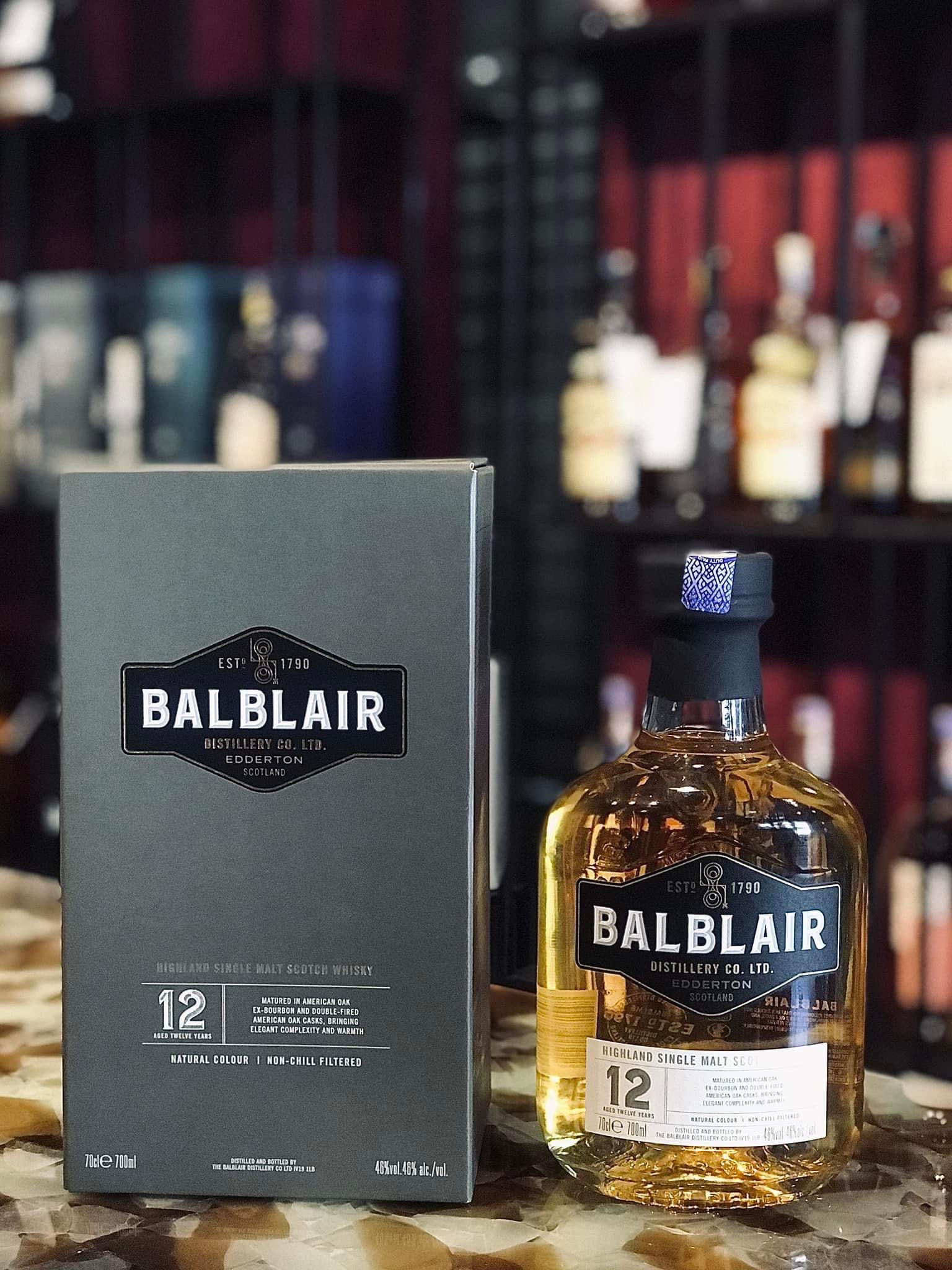 Balblair 12yrs 700ml 46%
