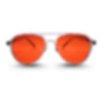 Blaulichtfilter Brille Ymir orange Peakwolf