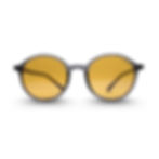 Blaulichtblocker Brille Ivar von Peakwolf mit gelben Gläsern