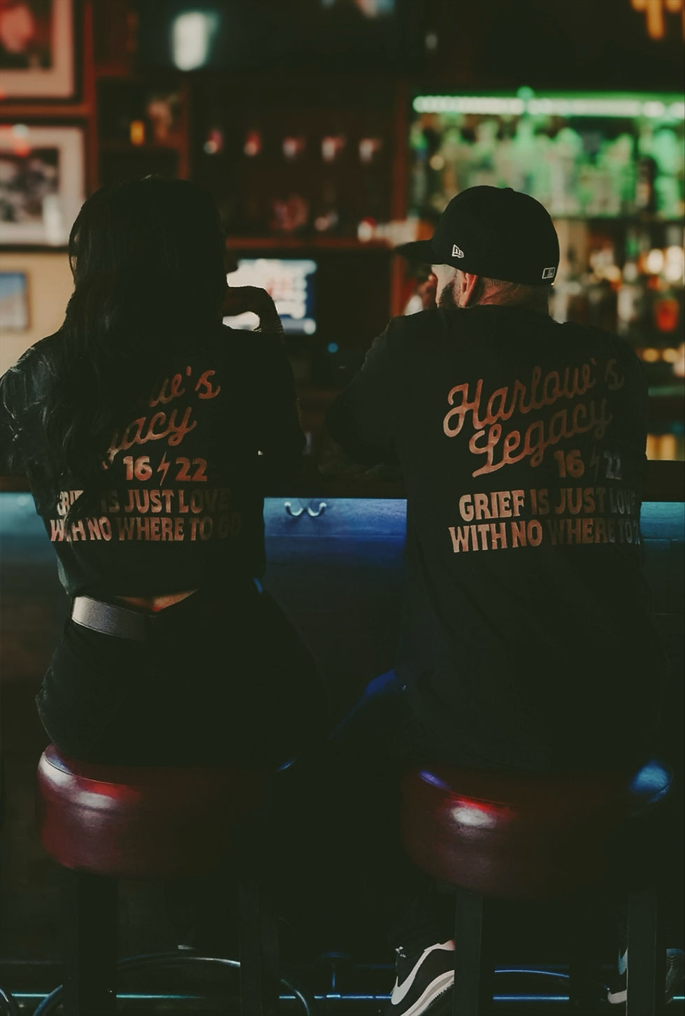 Thumbnail: GRIEF IS LOVE TEE (UNISEX OR CROP)