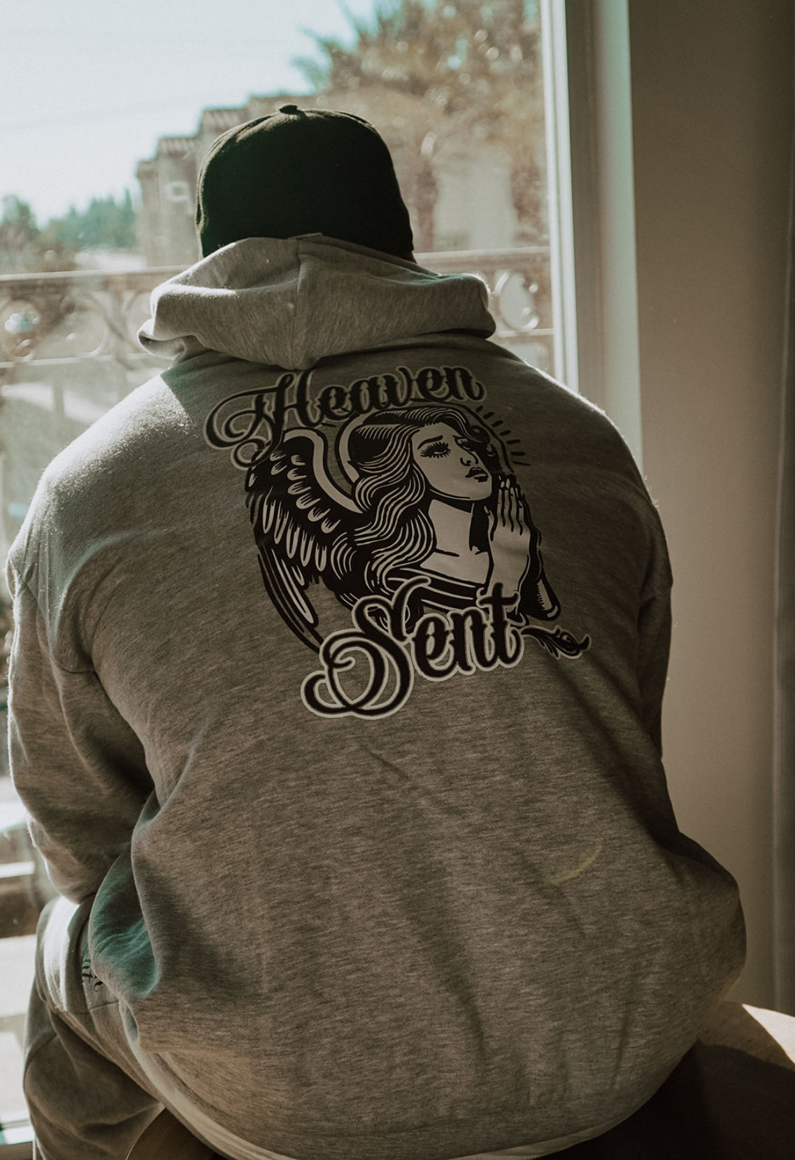 GREY HOODIE UNISEX