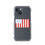 Thumbnail: Civil Peace Flag Clear Case for iPhone®