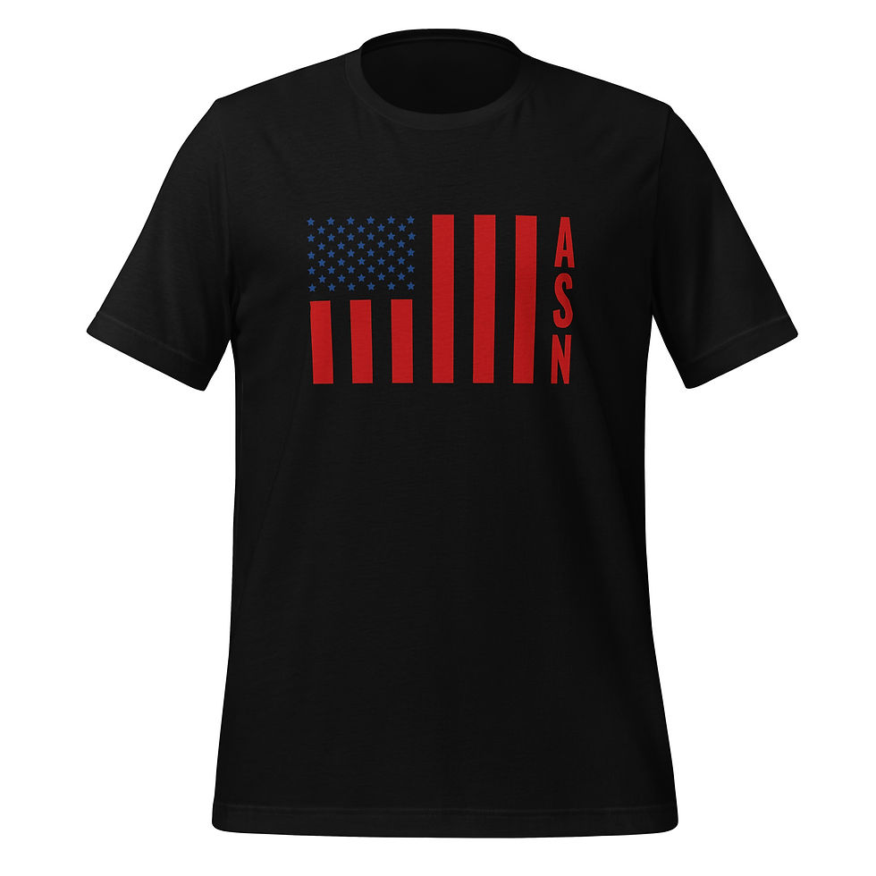 Thumbnail: Civil Peace Flag ASN Variant Unisex t-shirt