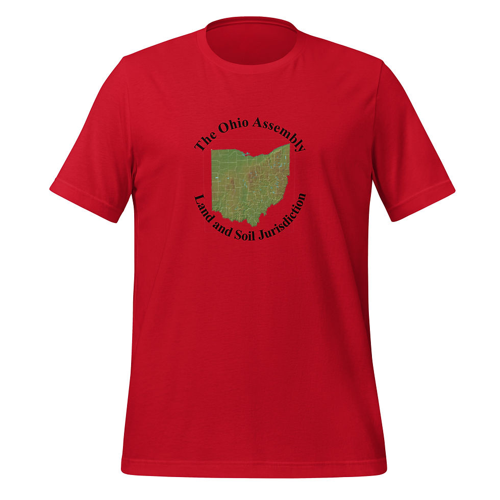 Thumbnail: Ohio Land and Soil Jurisdictiona Unisex t-shirt