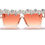 Thumbnail: Oversized Square Diamond Sunglasses 