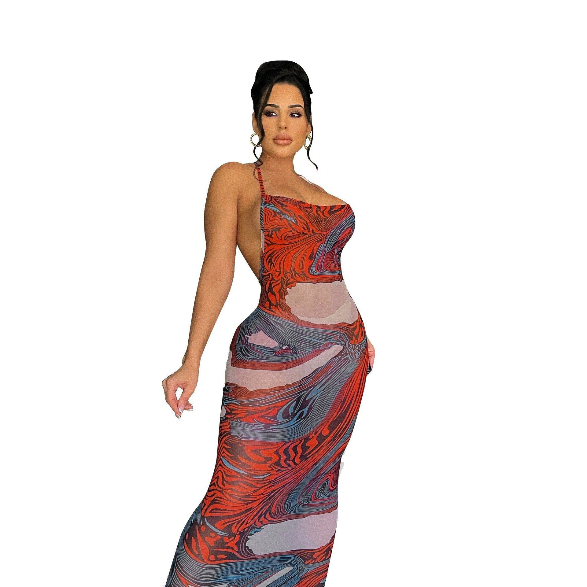 Backless Bodycon Dress 