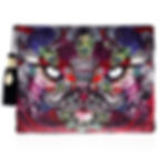 'Madame' Large Velvet Pouch