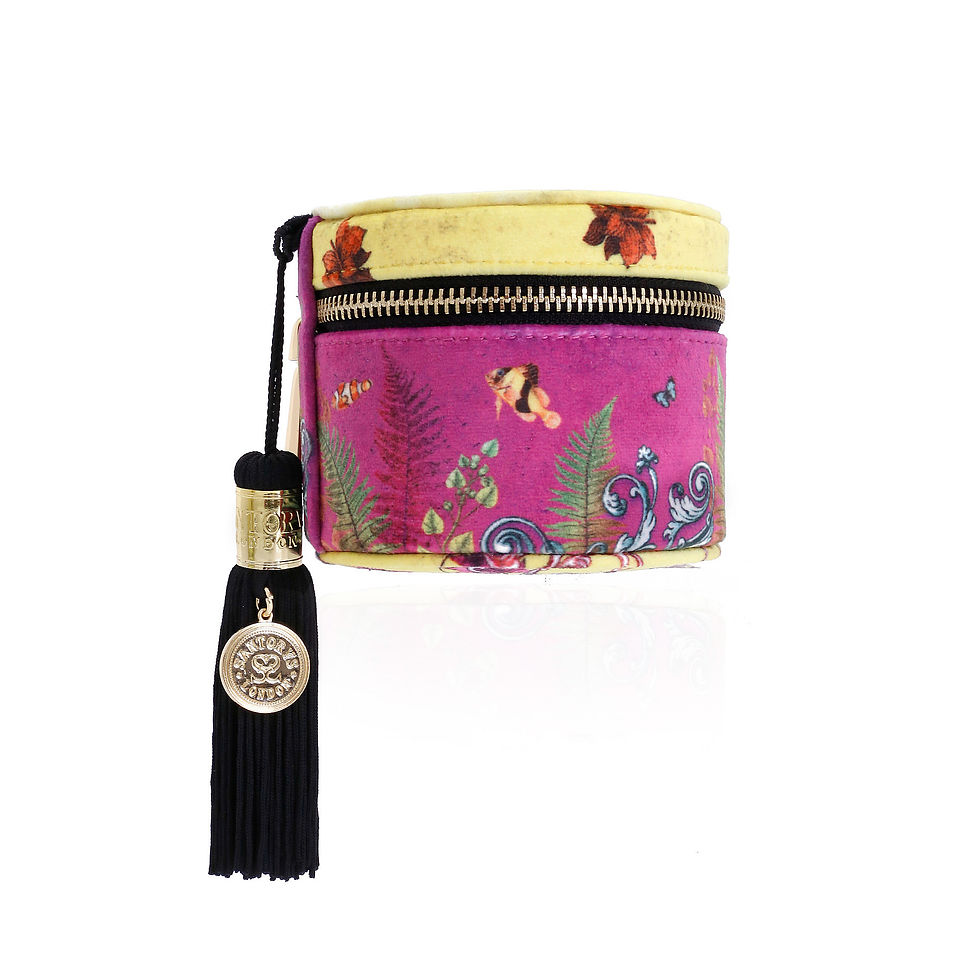 Thumbnail: 'Orient' Round Accessory Case