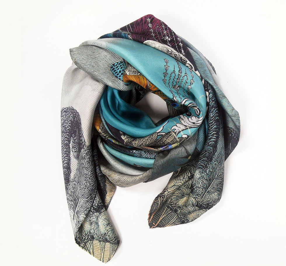 Thumbnail: Silk Scarf Madame