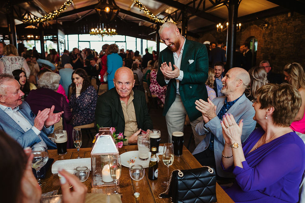 Wedding Mentalist performing 