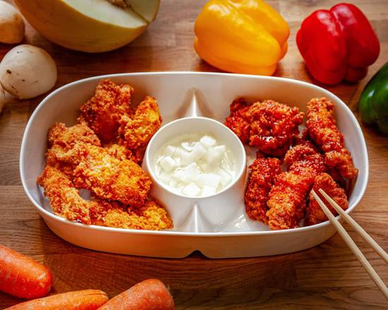 Arranged Food and Objects