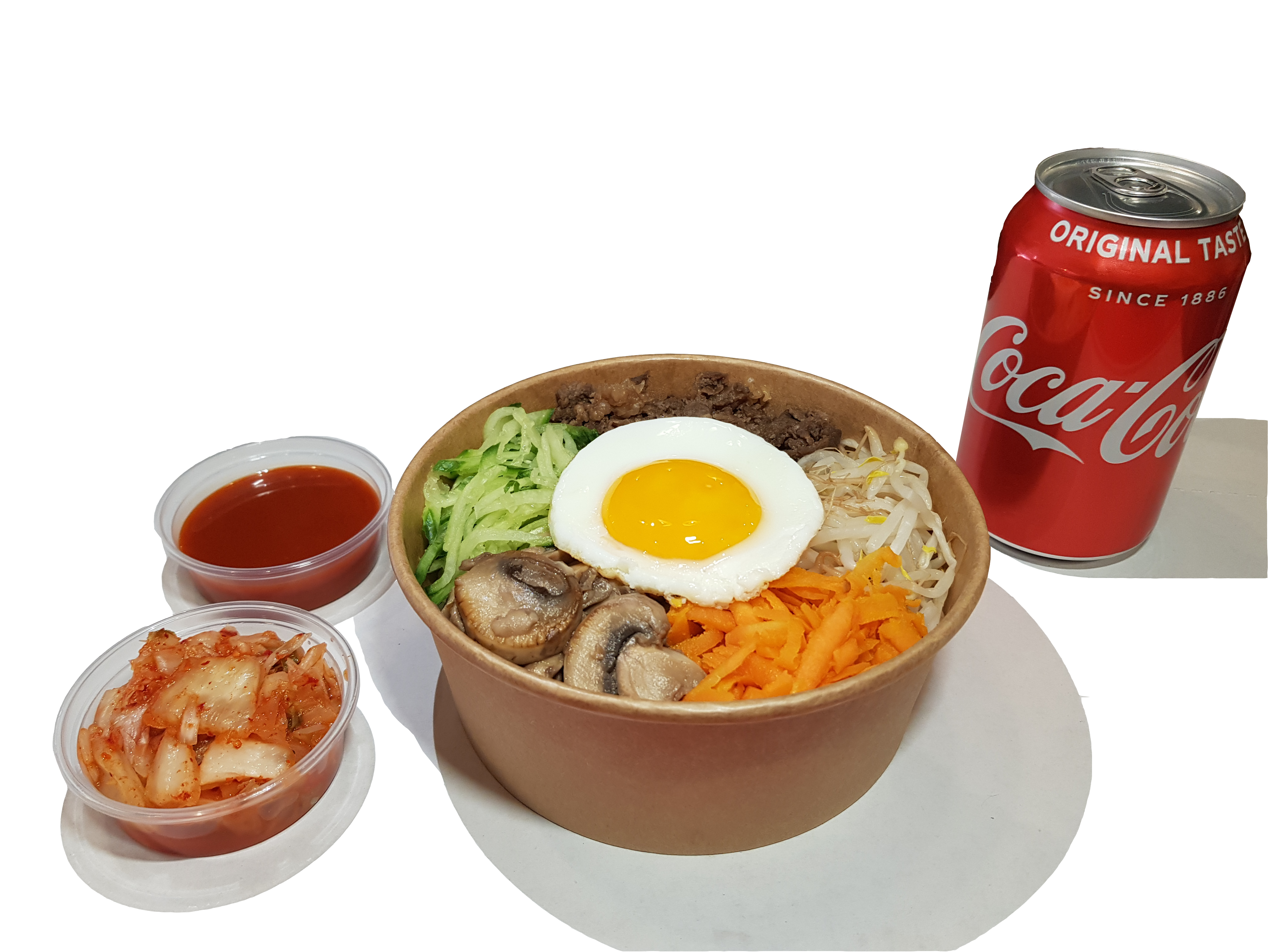 Arranged Food and Objects