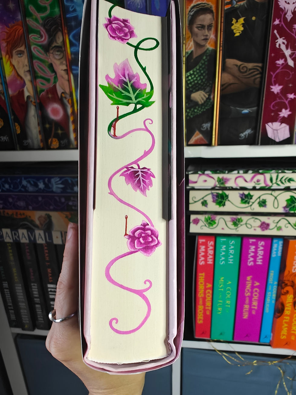 Thumbnail: Fearless HAND-PAINTED Edge Special Edition Hardback