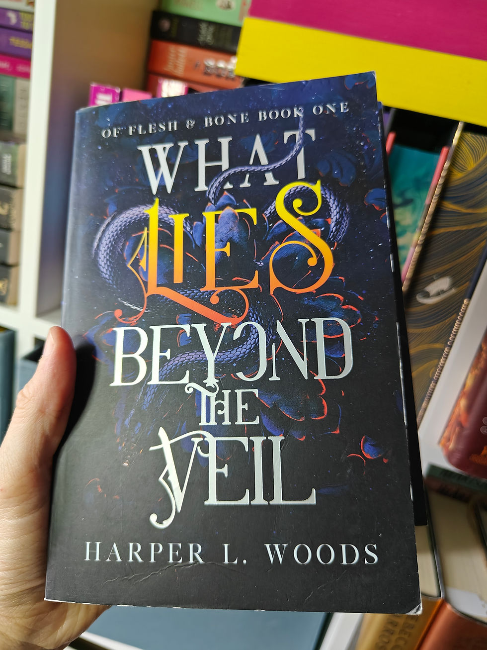 Thumbnail: What Lies Beyond the Veil and What Hunts Inside the Shadows by Harper L. Woods
