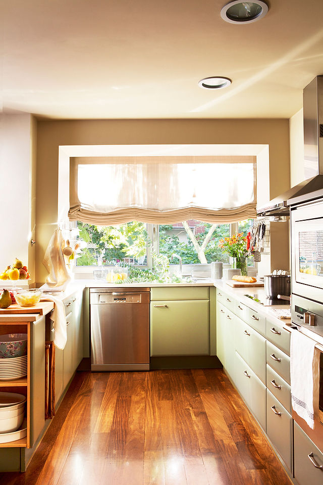 Cocinas en U: funcionales