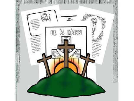 The Easter Story Sunday School Lesson.