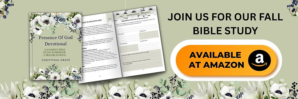 Presence of God devotional advert for Amazon