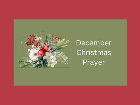 December Christmas Prayer
