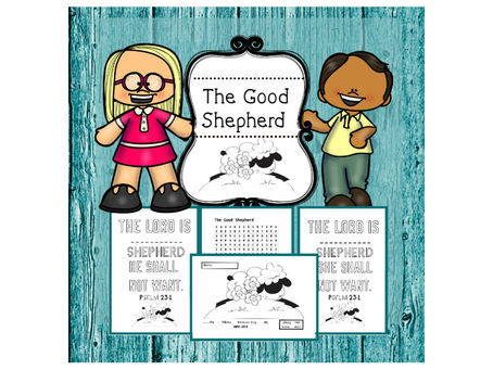 The Good Shepherd - Bible Lesson For Kids.