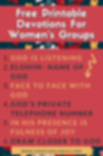  for womens groups