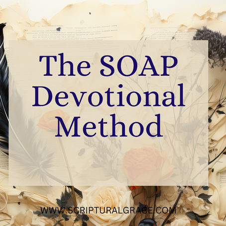 the soap devotional method