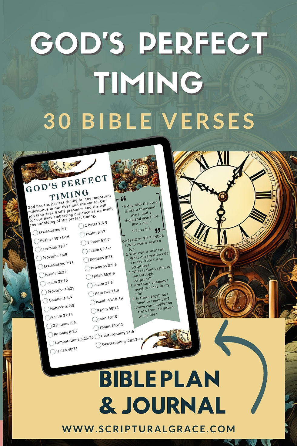 bible verses about God's perfect timing