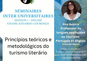 Princípios teóricos e metodológicos do turismo literário - 22 février 2021