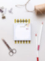 Ideenkatalog Notizblock von MiniDei mit liebevoll gestaltetem Cover und hochwertigem Design