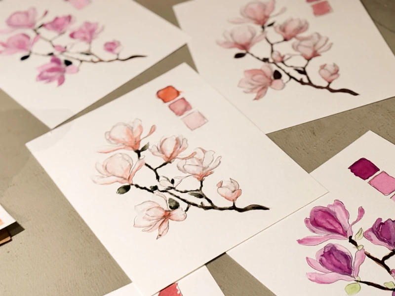 Online Aquarell Zeichenkurs – Schritt-für-Schritt Anleitung für Anfänger, inklus