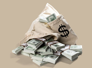 bags of money