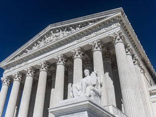 US Supreme Court building.
