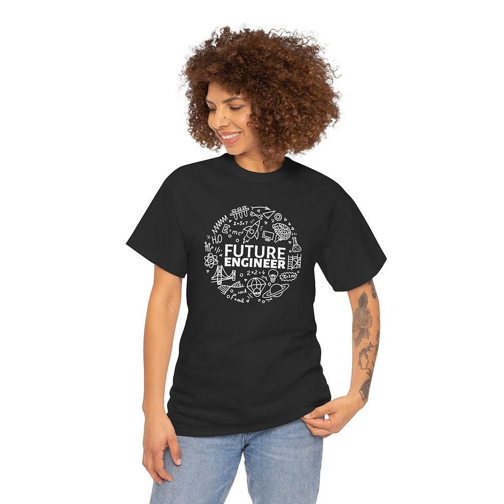 Thumbnail: T-Shirt Unisex — "Future Engineer" Kids STEM Graphic Tee