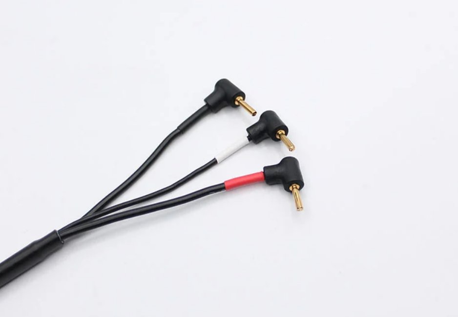 Thumbnail: Reflex Racing 2mm Bullet Plug Charging Cable - Black and Silver