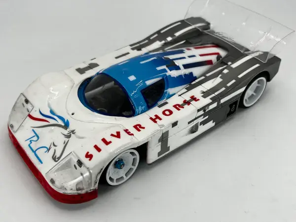 Thumbnail: Silver Horse RC Sauber C9 Lexan Roof and Lexan Wing Kit