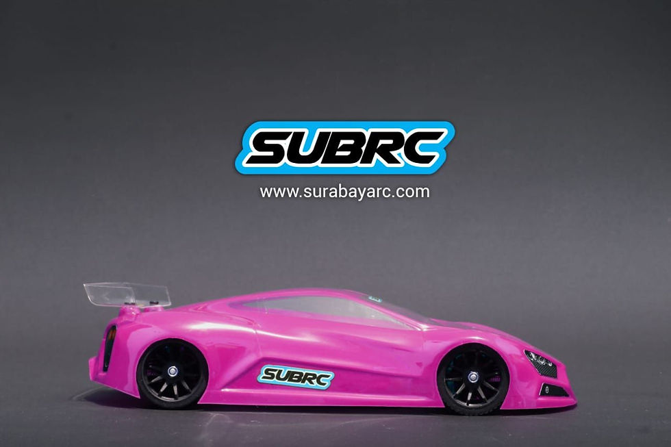 Thumbnail: SUBRC 1/28 LEXAN TOURING BODY Zenvo ST1 (98MM)