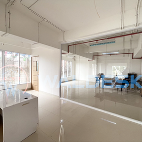 Aluminum Glass Room Partitions, Aluminum Casement Windows and Aluminum Dead Windows, WALDESKI, Saint John Christian School Bekasi