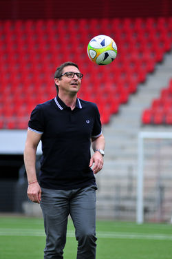 Soccer player (press picture)