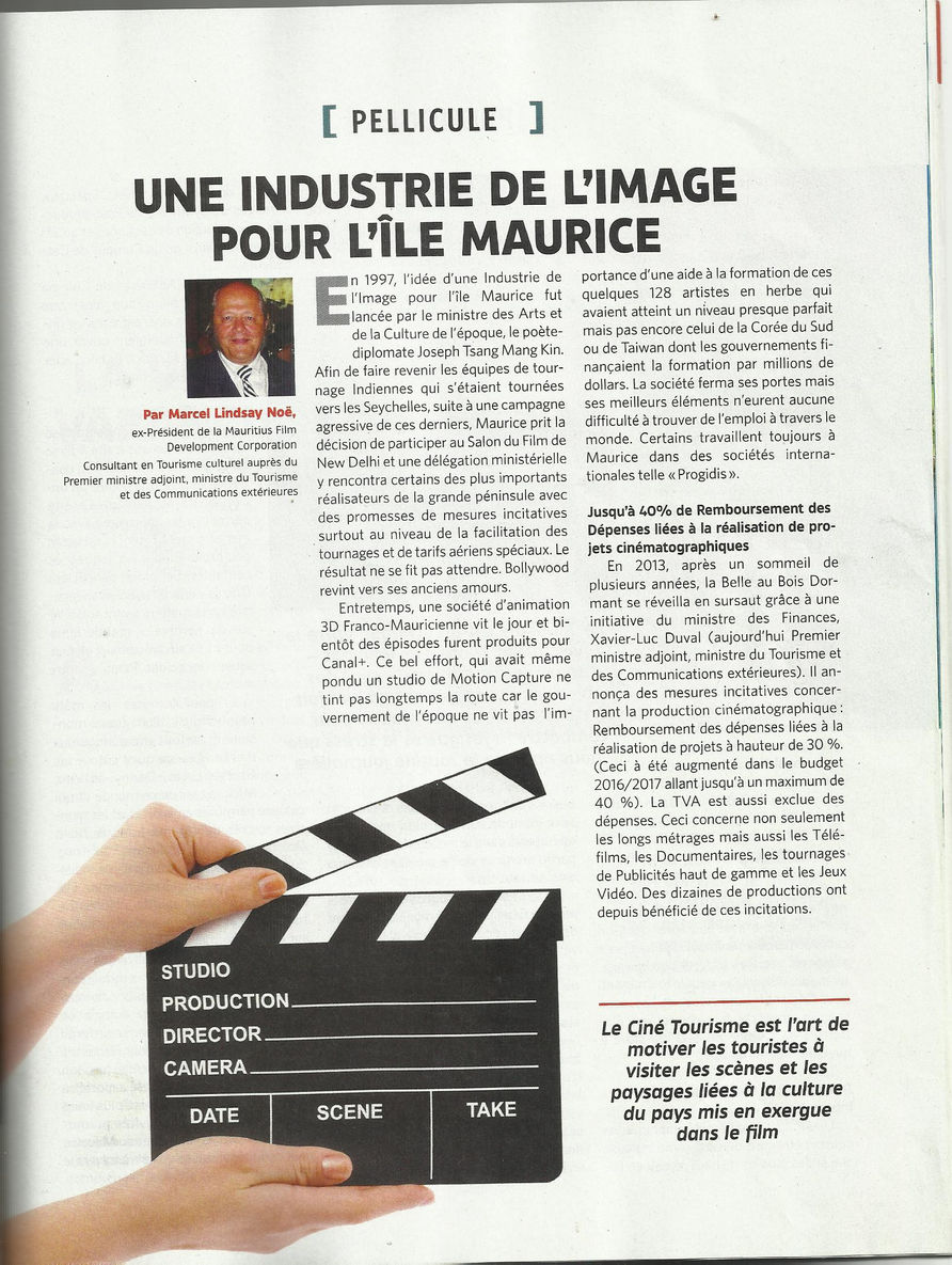 Une Industrie de L'Image pour l'Île Maurice